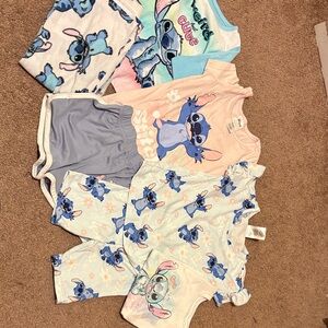 Stitch Themed Kids Clothing Sets 4t